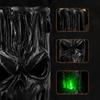 Hollow Face Halloween Props Tree Stump Skull Candle Holder, Spooky Tabletop Decor, Mysterious Holiday Home Decor Tealight Holder for LED Electronic
