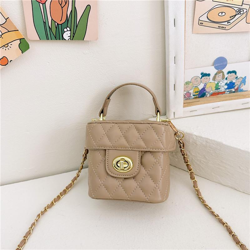 Adorable Fashionable Girls Bucket Bag Cute Korean Style Handbag For Kids