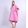 Unisex Beach Towel Poncho Bath Changing Robe Hooded Quick Dry Bathrobe Adult UK