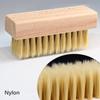 Pig Bristles Shoe Brush For Slippers Sneaker Brush Shoes Cleaning Brushes Boot Brush Cleaner Wood Handle Shoe Brush
