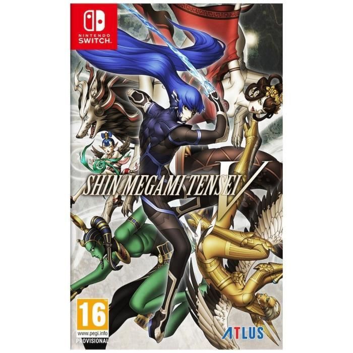 Jeu Vidéo - NINTENDO - SHIN MEGAMI TENSEI V - RPG - Nintendo Switch - Graphismes Époustouflants