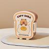 Capybara Meal Boxes Grid Crisper Cute Lunch Box  for Outdoor Picnic School