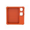 Силиконовый чехол с полным покрытием, водонепроницаемый чехол для карманного ПК Rabbit R1 AI (оранжевый)