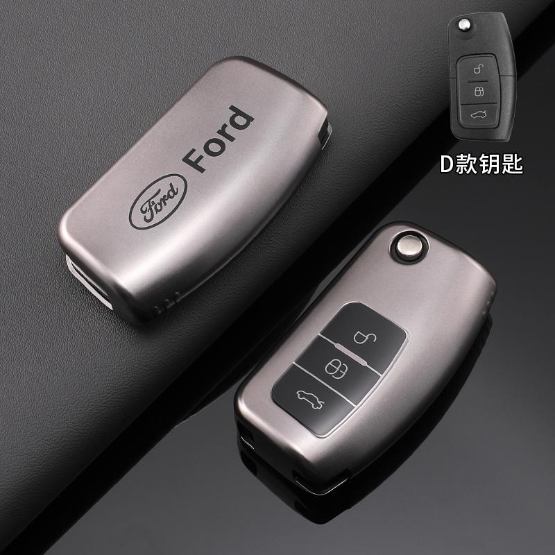 New TPU Car Folding Key Cover Case For Ford Fiesta Focus 2 Ecosport Kuga Escape Falcon B-Max C-Max Eco Sport Galaxy Accessories VDKS1