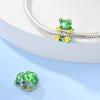 Copper Animal Charming Green Frog Snail Bee Bee Beads Suitable Original Bracelet Diy Gift Jewelry