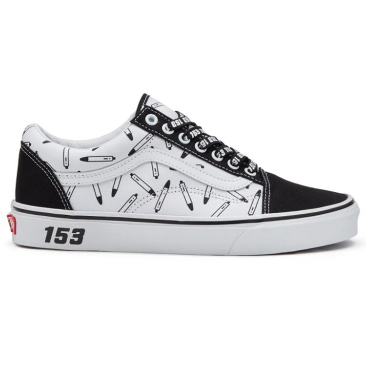 Vans Ручка Old Skool 'Черно-белая' VN0A5AO96DG