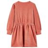 Kids Dress with Long Sleeves Medium Pink 92/104/116/128/140