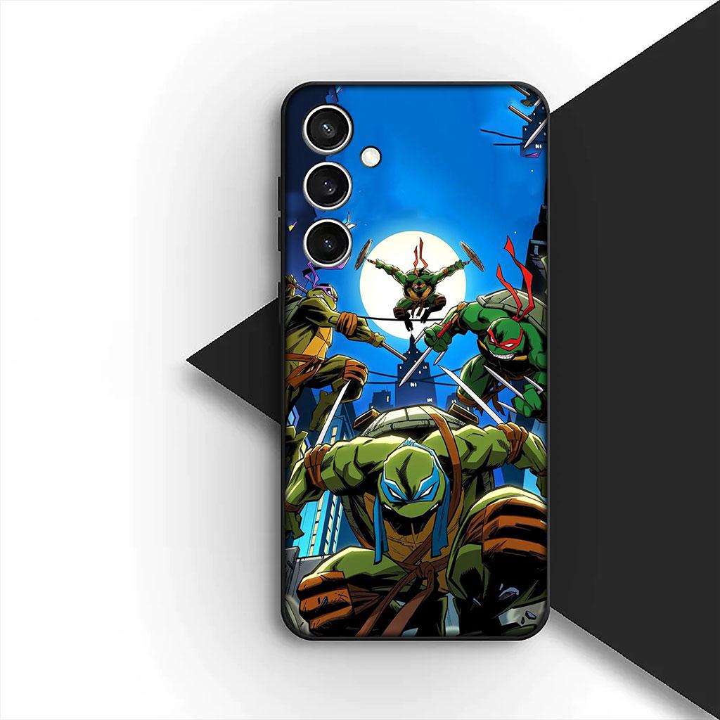 Phone Cover for Motorola Moto G86 G57 E14 E15 G14 G34 G35 G84 G24 A54 G15 Power E22 Soft Case Ninjas Anime T-Turtles Cartoon