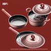 IBF Wine Red Heart Cooking Three-Piece Set
