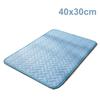 Self Cooling Pet Cooling Pad Ice Silk Fabric Pet Sleeping Bed Portable Dog Cooling Mat  Indoor
