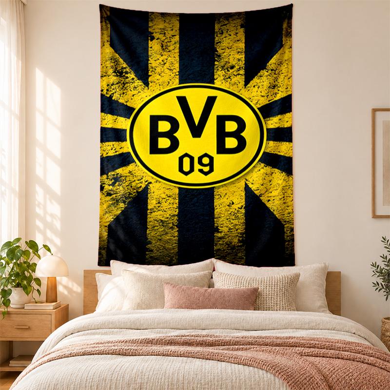BVB Tapestry highquality for decorating living room bedroom dorm walls ideal as bedroom wallart orholiday gift