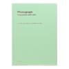 Delfonics PD Photo Album, Basic, Large, Holds 60 Photos, Commemorative Album, Bookbinding, Adhesive Backing (Mint)