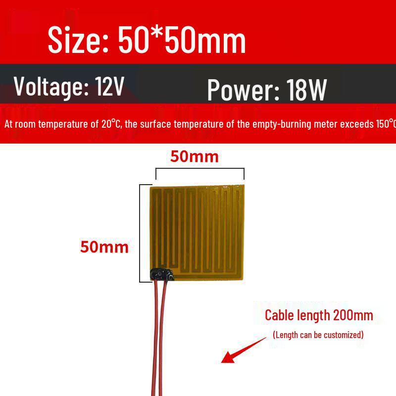 Polyimide Electric Heating Film: Adjustable Temperature Flexible Heating Sheet