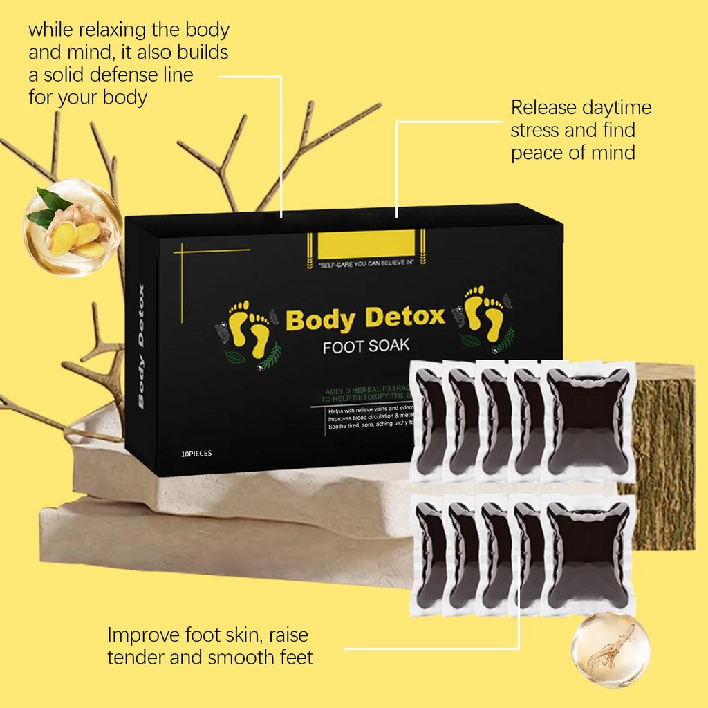 Очищающие шарики для замачивания ног, шарики для замачивания ног для тела, травяной детокс и формирование очищающих шариков для ног, увлажняют кожу и снимают усталость