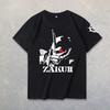 Футболка Mobile Suit Gundam Zaku Zeta Армия Zeon Мужская и Женская с коротким рукавом Топ Графический принт Y2K Ретро Харадзюку Унисекс Графическая Оверсайз