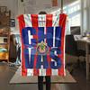1Pc Chivas Fondo De Pantalla Print Flannel Blanket High Quality Warm Comfortable Cover for All Seasons Perfect for Gifts Home Decor