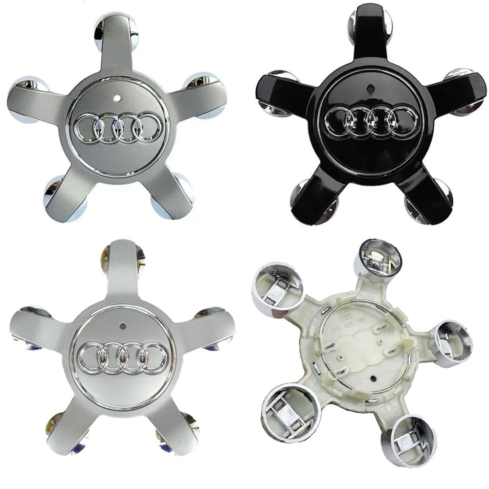 AAAA----4pcs 135mm -Car Wheel Rim Center Hub Caps Covers 8R0601165 For VOLVO Audi 8p 8v A4 Q3 S3 Q5 SQ5 S4 A3 Auto Accessories