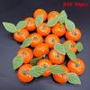 10/50 Pcs Realistic Fruit Orange Decor Artificial Oranges Model Simulation Fake Imitation Fruits Models Mini Vegetable