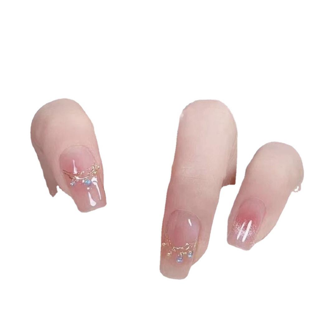 Чистая ручная работа, фототерапевтическая броня для ношения, готовое изделие "Звездный свет", многоразовые накладки для нейл-арта, можно снимать