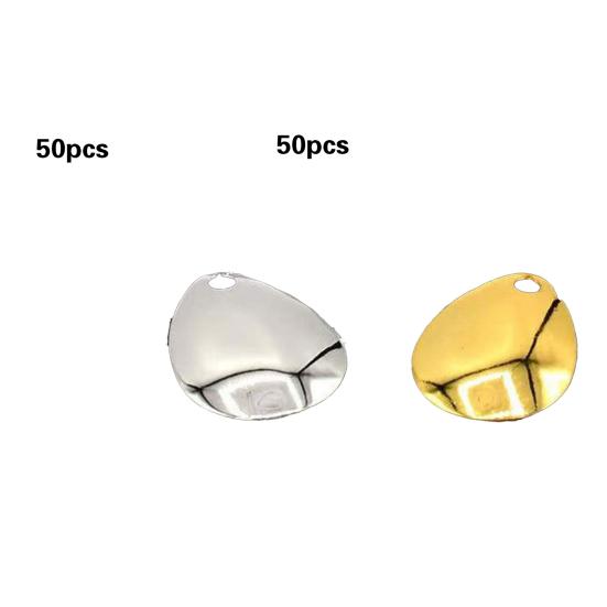 50 шт. надежные антикоррозийные металлические ложки, снасти, рыболовные ложки, спиннеры, рыболовное оборудование