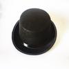 Costume Accessory Black Top Hat Fashion Collapsible Elegant Jazz Cap Dark Fabric Magician Hat Party Collapsible Dark
