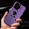 Rose Design Phone Case for Apple iPhone 14-17 Pro Max