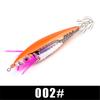 FTK 1pcs/4pcs Squid Bait Bait Shrimp Bait Swaying Luminous Squid Hook Light Fishing Tackle Fixture