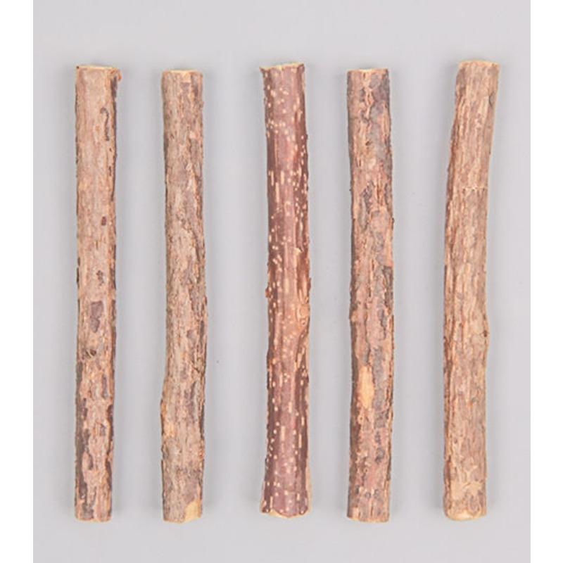 5Pc/Set Cat Cleaning Teeth Pure Natural Catnip Cat Molar Toothpaste Stick Silvervine Actinidia Fruit Matatabi Cat Snack Stick