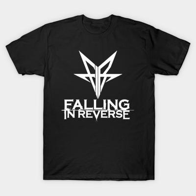 Asian Size Cotton Unisex Tshirt Print T-shirt Falling In Reverse Hits T-shirt No-Cut Print Regular Fit