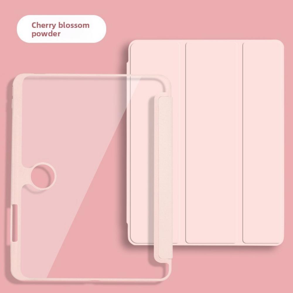Чехол для OPPO Pad 4 Pro с держателем для ручки Air 23 11,4 12,1 дюйма Прозрачная кожаная обложка против сгибания для планшета