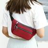 2025 Oxford Cloth Waist Bag Zipper Chest Bag Sport Travel Girl Belly Pocket Hip Bum Bag Fashion Phone Fanny Pack for Women