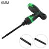6 Inch Three-purpose Telescopic Ratchet Screwdriver Hand Tool Dual-end Screw Driver Slotted Cross Screwdriver for Repairing