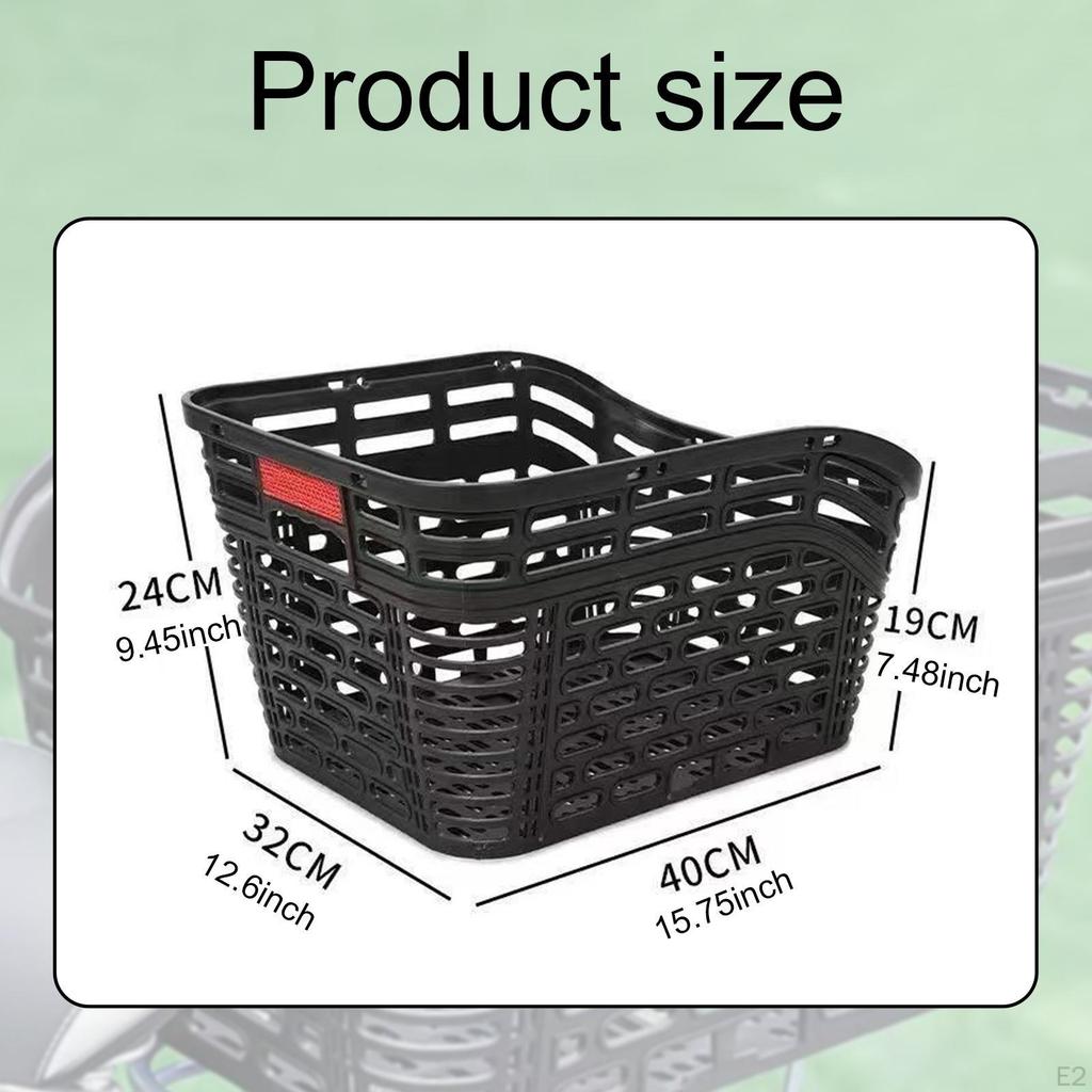 Задняя велосипедная корзина Велосипед 32 смx40 смx24 см Модная велосипедная багажная полка для езды