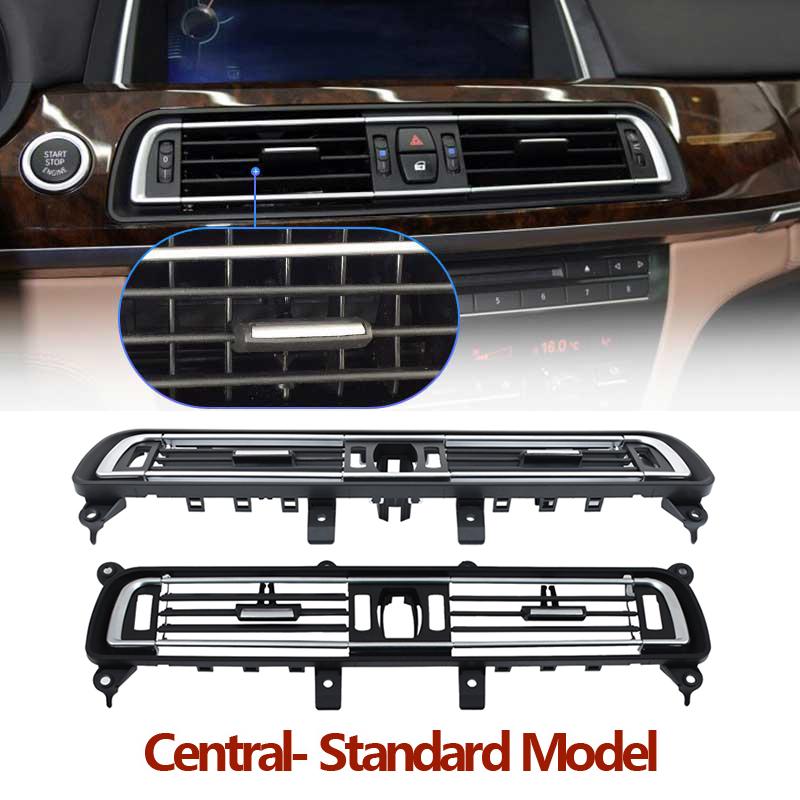 LHD передний левый центральный правый задний кондиционер вентиляционная решетка с хромом для BMW 7 серии F02 F01 730 735 745 750