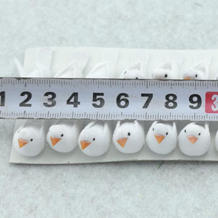 Creative Handmade DIY Foam Bird Ornaments - Mini Pigeon Decoration