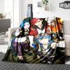 1Pc Fantasy Group Portrait Blanket Soft Throw Blanket For Home Bedroom Bed Sofa Travel Office Solid Christmas Blanket