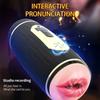 Double Head Male Masturbators Smart Heating Vibrating Sucking Masturbation for Man Artificial Vagina Sex Toy for Men
