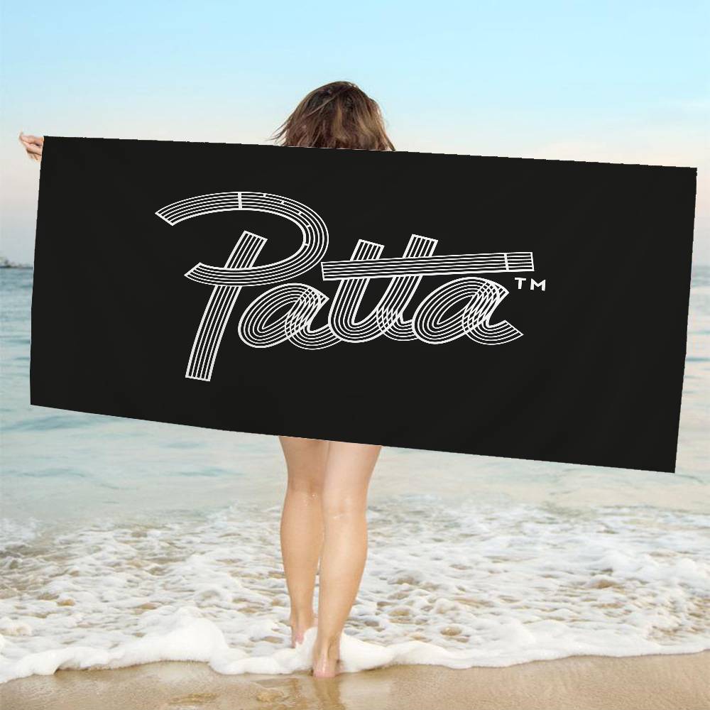 Модное полотенце для пляжа P-pattas из микрофибры, впитывающее, быстросохнущее, мягкое, для йоги, плавания, курорта, альпинизма