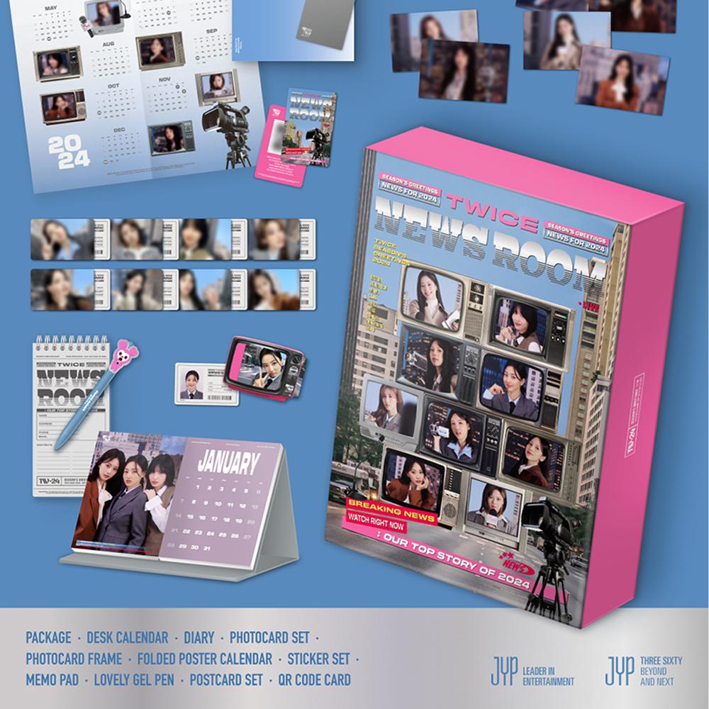 Twice Поздравления с сезонами 2024 года<TWICE NEWS ROOM>