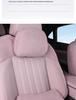 Lide L60 Car Headrest & Lumbar Support Pillow Set – Soft, Comfortable, Ergonomic Cushion