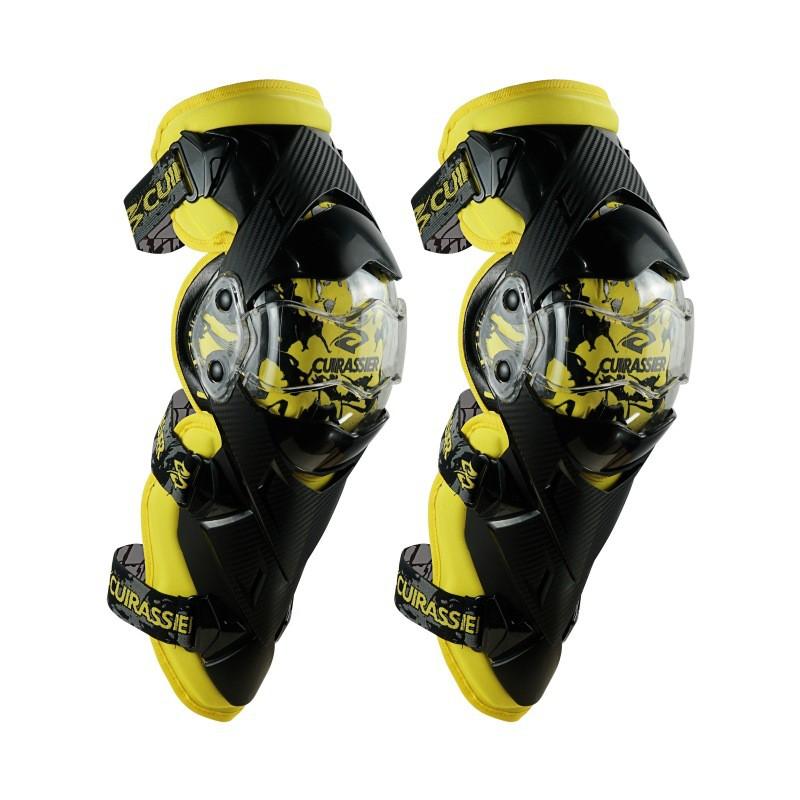 Motorcycle Knee Guards Riders 3D Padded Impact Protection Reinforced Edge Design Off-Road Street Use
