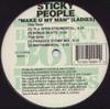 12-дюймовая пластинка STICKY PEOPLE - Make U My Man (Дамы) BB0051 Basement Boys R 1996 US Танцевальная и Электронная Б/У