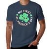 My first St Patricks Day cute kawaii Irish shamrock lucky clover for kids TShirt mens graphic t shirts TShirt