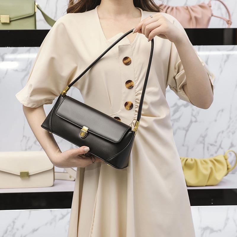 Niche Design Retro Women's Bags, Single-shoulder Bags, Baguette Bags, Trendy and Versatile Women's Bags