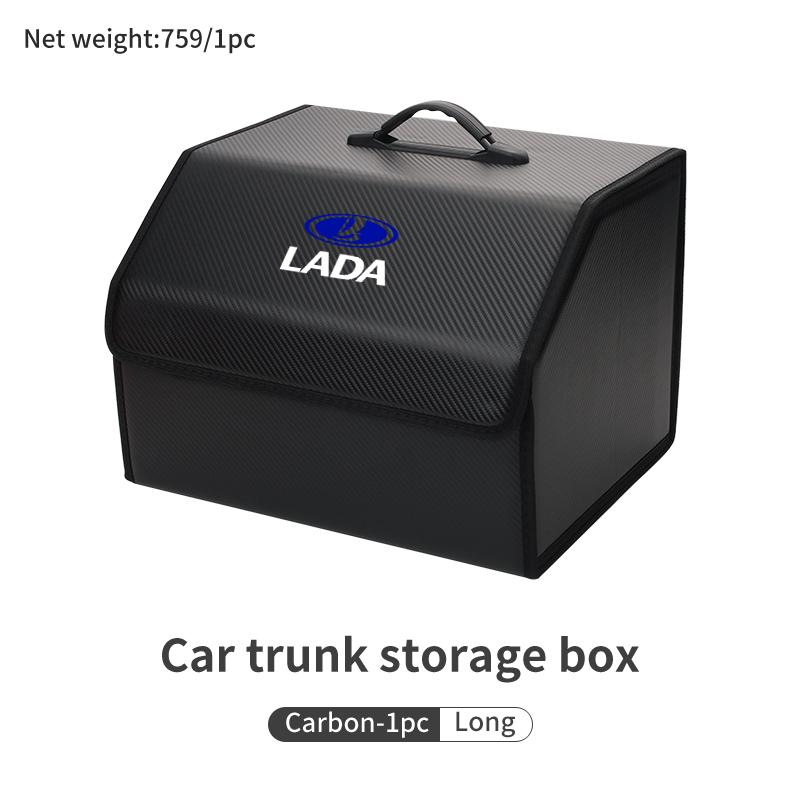 Car Trunk Storage Box Organizer Stowing Tidying Container Bag For Lada Priora Sedan Sport Kalina Granta Vesta Niva Largus Samara WW32