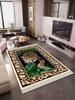 EPeddler Home Современный моющийся нескользящий кожаный коврик с леопардовым узором и бахромой Ковер нового поколения для кухни, гостиной и прихожей