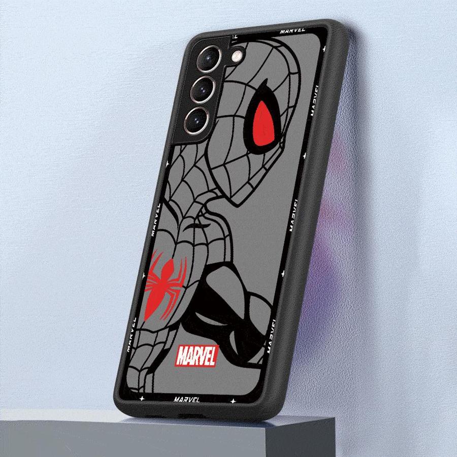 Чехол для телефона Marvel Человек-паук Железный человек для Samsung Galaxy S10 Plus S10 Lite S22 Plus S24 S25 Ultra S21 S20 FE S9 S23 Ultra