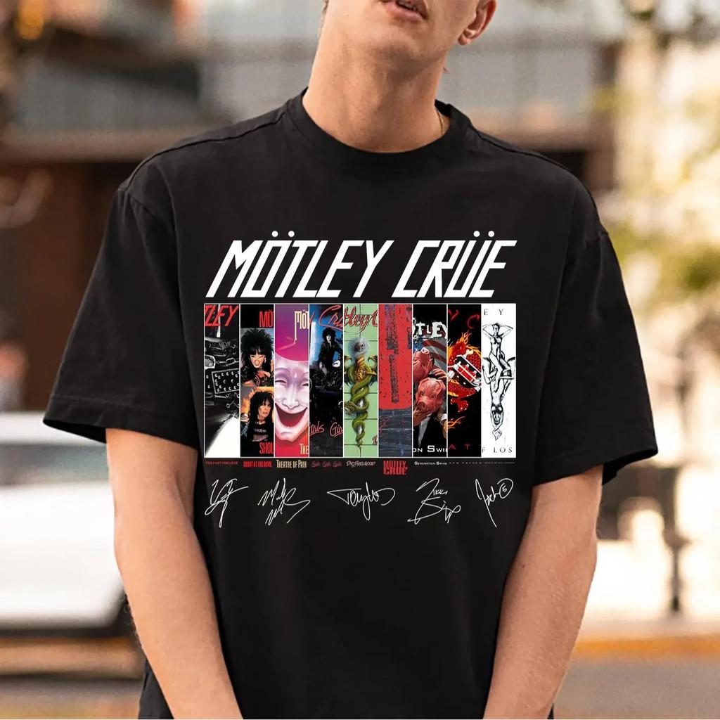 Motley Crue Album Cover Shirt, Vintage Rock Band Tee, Metal Graphic Top, Unisex Shirt, Fan Merch Gift
