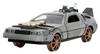 Kyosho Jada Toys Hollywood Rides Серия Назад в будущее Масштаб Назад в будущее III Поезд Машина времени Колеса JADA34786 1/32 (DeLorean) (Законченный