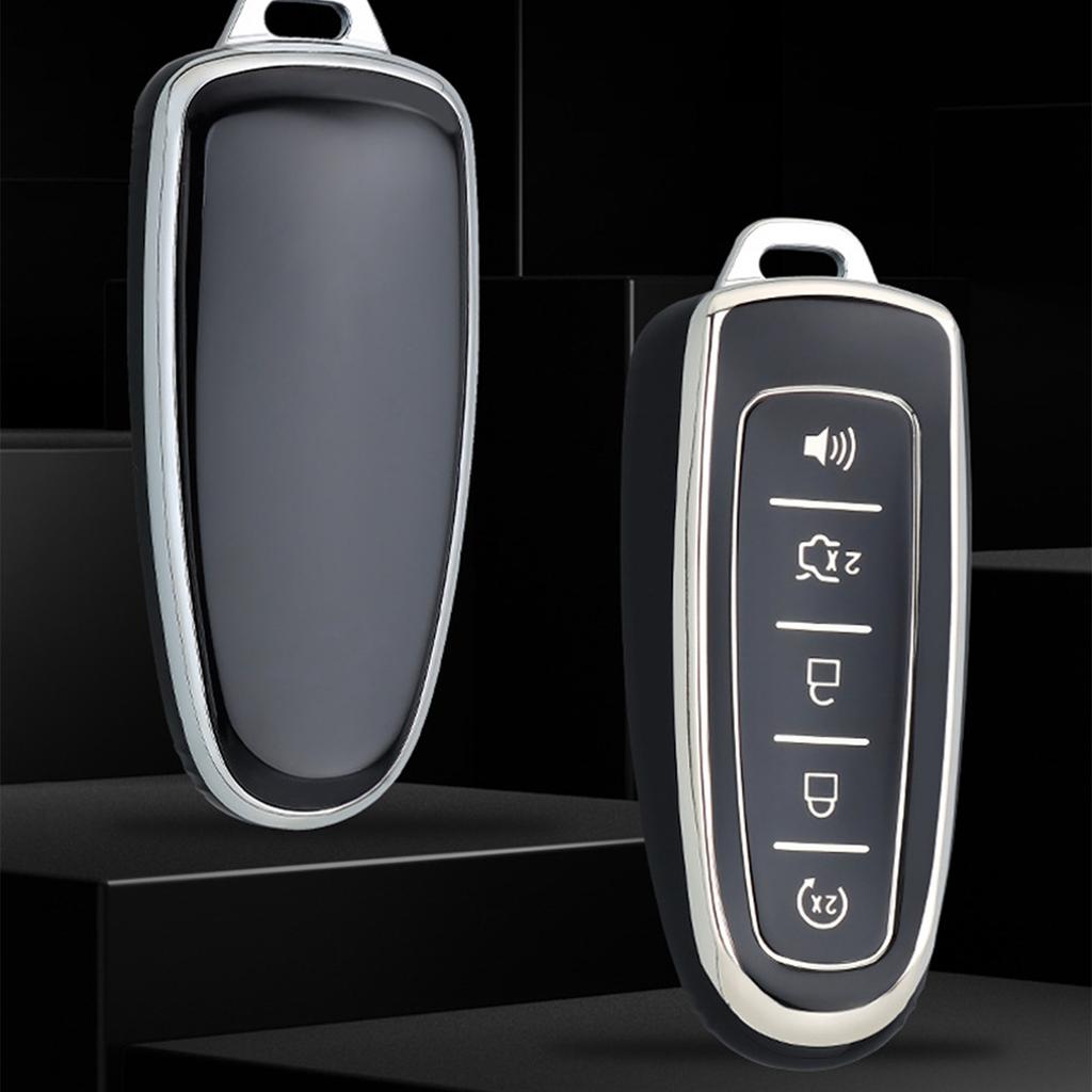 Car Key Cover Protective Case Suitable For 5-key Edge Car Keys
